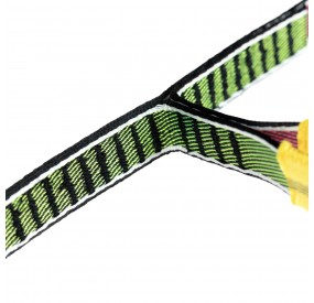 t-loop split backup with sewn-in buttonhole