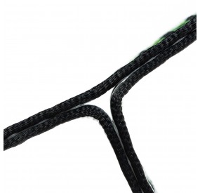 t-loop split backup with sewn-in buttonhole