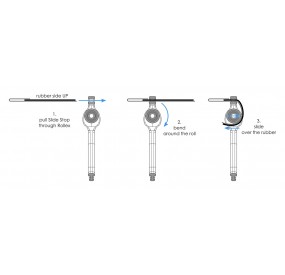 karabiner brake rollex slide stop