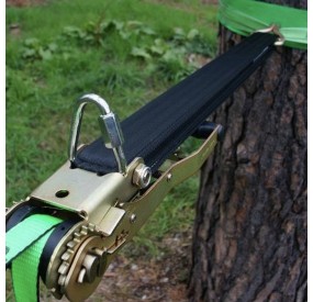 Soft release XL for slackline