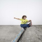 support structure for indoor slackline