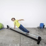 support structure for indoor slackline