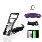 Kit de tension électrique avec cliquet à long bras pour la Slackline