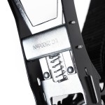 Long lever ratchet for slackline