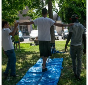 slackline training