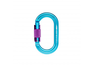 MOUSQUETON ALU OVAL A VIS POUR SLACKLINE