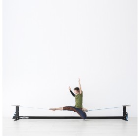 structure de support pour slackline intérieure