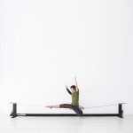 structure de support pour slackline intérieure