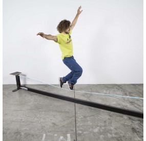 structure de support pour slackline intérieure