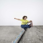support structure for indoor slackline