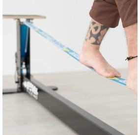 structure de support pour slackline intérieure